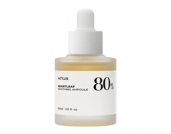 ANUA Heartleaf 80% Moisture Soothing Ampoule