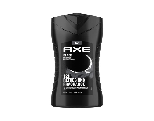 AXE 3-in-1 Black Body Wash 400ml