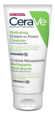 CeraVe Hydrating Cream-to-Foam Cleanser – 100ml
