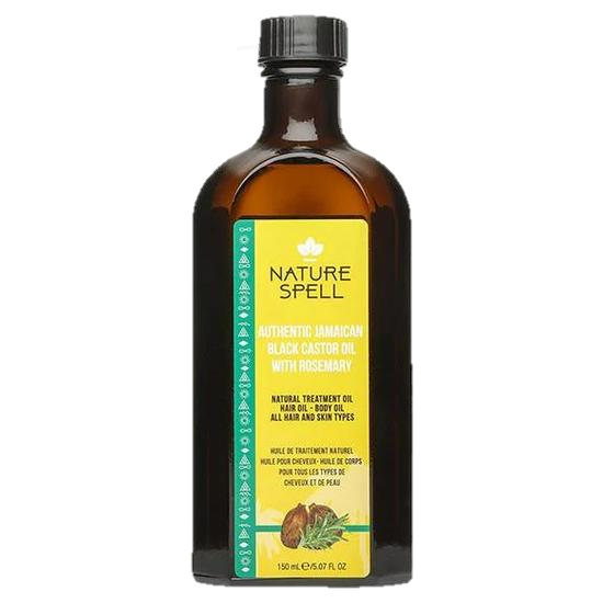 Nature Spell Authentic Jamaican Black Castor Oil with Rosemary