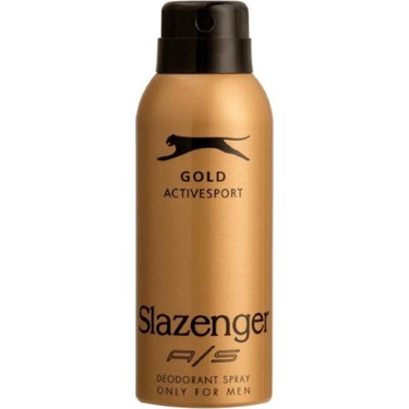 Slazenger Active Sport Gold Deodorant Body Spray for Men