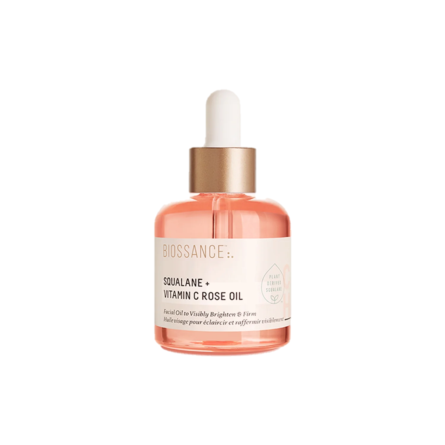 BIOSSANCE Squalane + Vitamin C Rose Oil