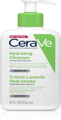 CeraVe Hydrating Cleanser for Normal to Dry Skin 2 pieces