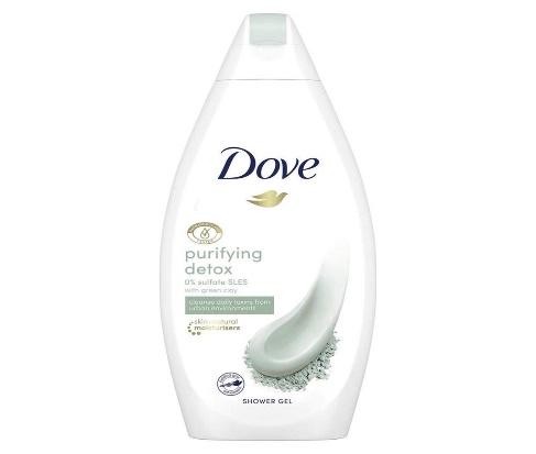 Dove Purifying Detox Body Wash with Green Clay – 500ml